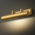AUDOSY18 Brass Picture Light, 270° Rotatable Gold Wall Sconce Hardwired by AUDOSY