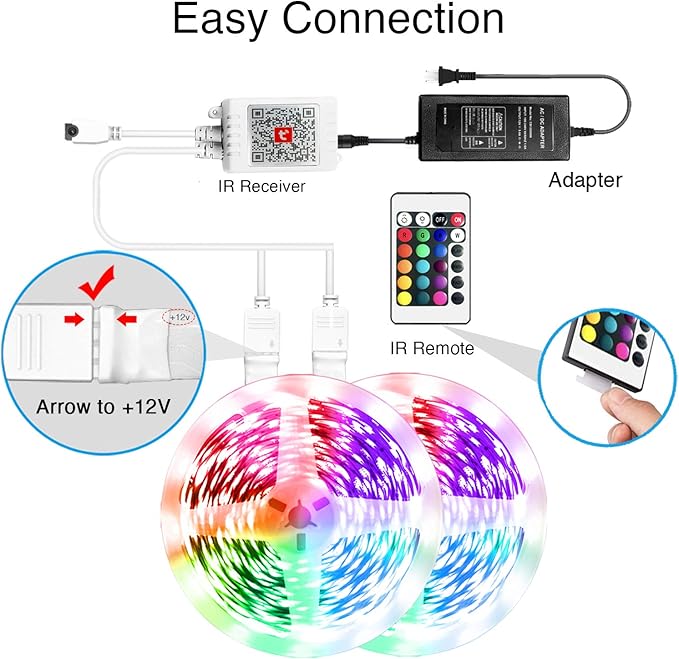 VOLIVO LED Strip Lights WiFi 100 FT, Compatible - Image 7