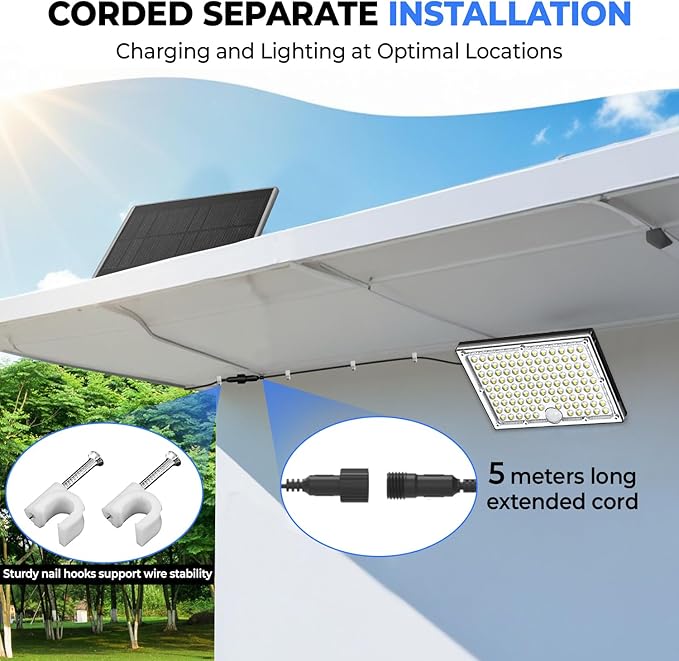 Outdoor Solar Lights, 113 Powerful LED Lenses - Image 3