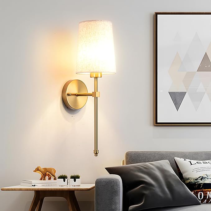 Battery Operated Wall Sconce Set Of Two - Image 7
