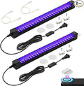 365NM Black Light Bar 15W 1FT, UV Blacklight Strip by SayitwillCreativeBlackLight