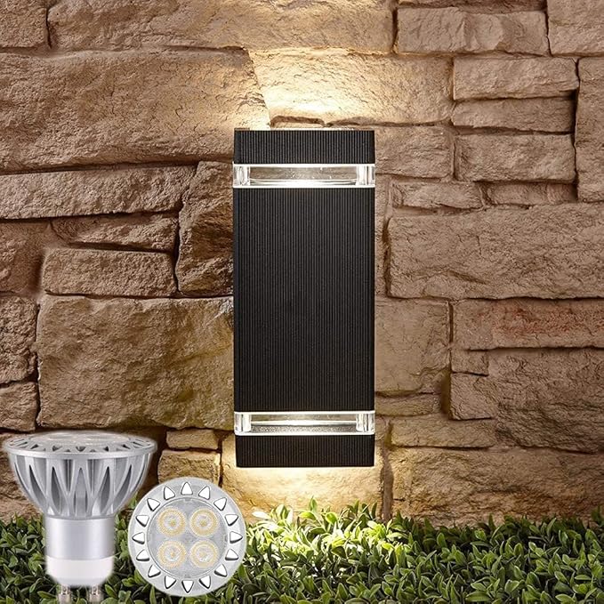 Exterior Lights for House, Dusk to Dawn Outdoor Lighting Fixtures Wall Mount - Image 2