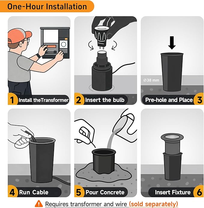 Gardenreet Brass Well Light Low Voltage, IP65 Drive-Over Flush In Ground - Image 7