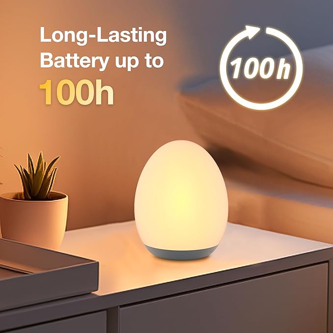 JolyWell Night Light for Kids, Baby Egg Light - Image 5
