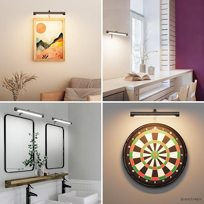 4W Picture Light Plug in, Dimmable Wall Light - Image 8