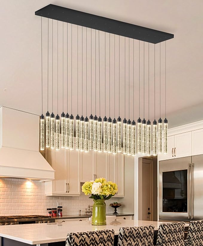 Rectangular Chandeliers 26-Lights Long Light - Image 8