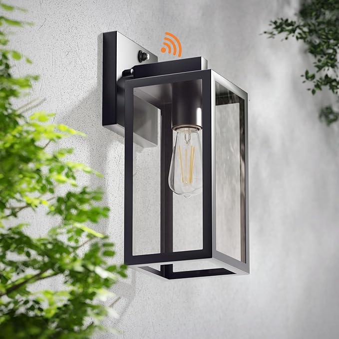 Kalium Dusk to Dawn Porch Outdoor Light, Wall Light Fixtures Waterproof - Image 9