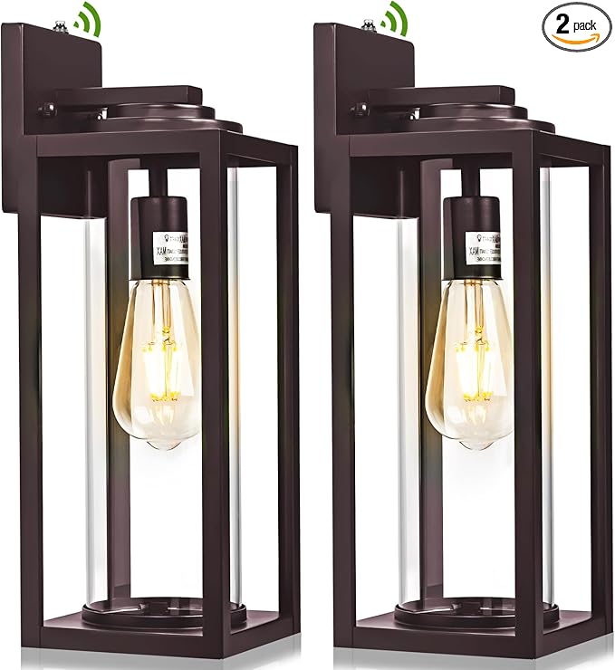 20inch Dusk to Dawn Outdoor Wall Light Fixtures by FILIYANO