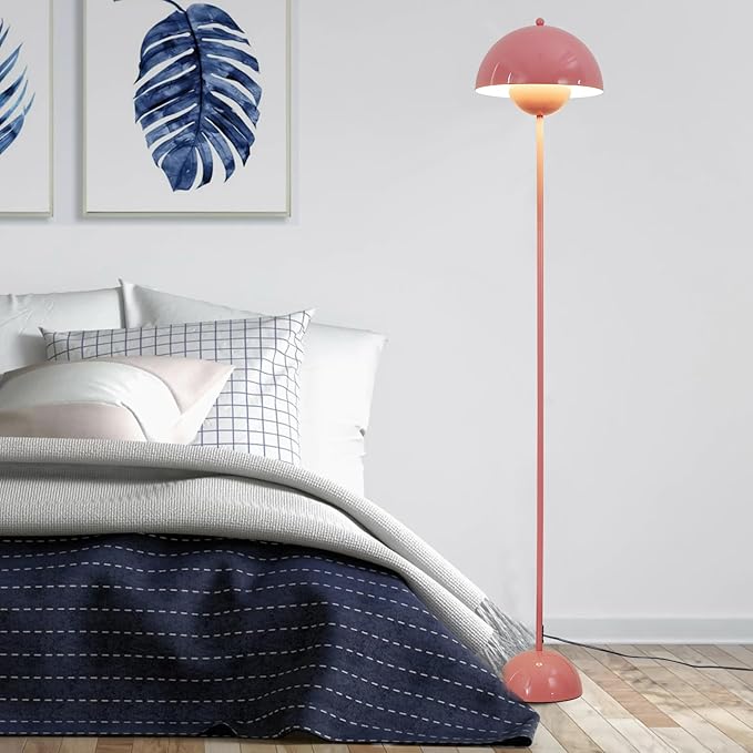 Modern Floor Lamp for Living Room, Industrial Tall Standing Lamp for Bedroom - Image 2