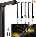 Gardenreet Brass Black Low Voltage Pathway Lights, Waterproof Outdoor Landscape by Gardenreet