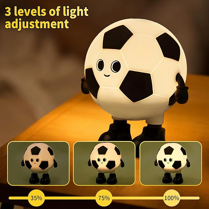 Cute Soccer Ball Night Light - Image 4