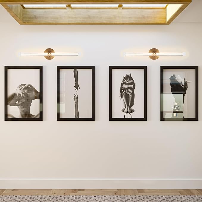 YUYI Crystal Picture Light for Wall, Modern K9 Crystal Dimmable Painting Lights - Image 9