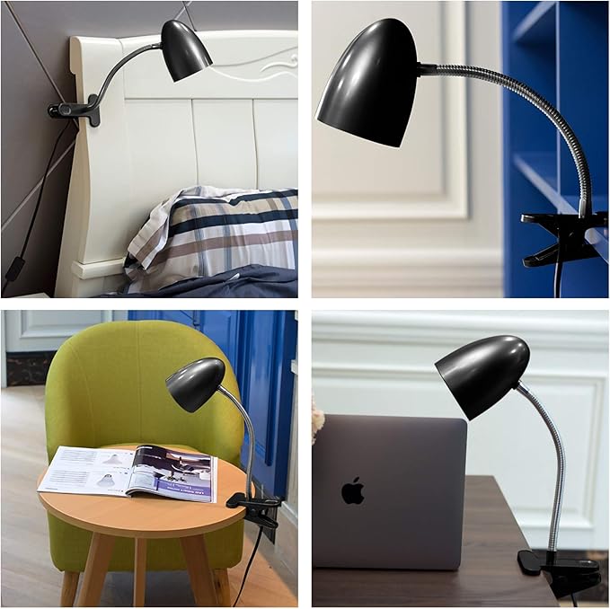 Clip on Light for Bed, Non-Dimmable Clip on Reading Light for Bed, 4000K Cool - Image 6