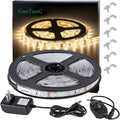 Warm LED Strip Lights, Waterproof cuttable 300 SMD 2835 LED Tape, 6000K 12V by Guotongiscommittedtocreatingthequalitydecorativeledlights