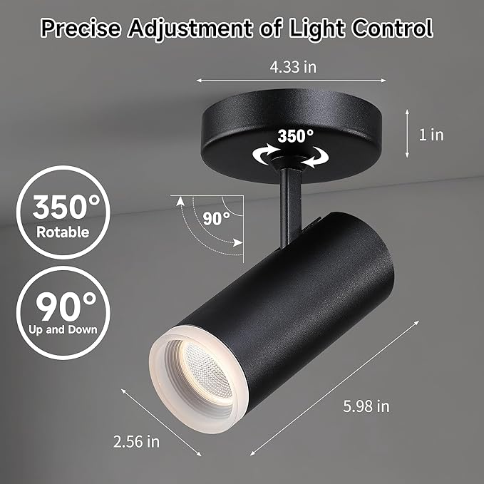 9W LED Ceiling Spotlight Indoor - Image 4