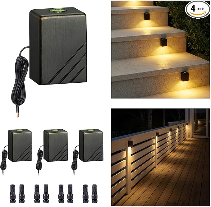 Gardenreet Low Voltage Landscape Deck Lights by Gardenreet