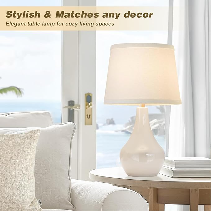 Seealle Modern Ceramic Table Lamps - Image 5
