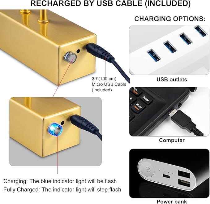 Picture Light, Picture Lights for Wall Cordless, Battery Wall Lights for - Image 6