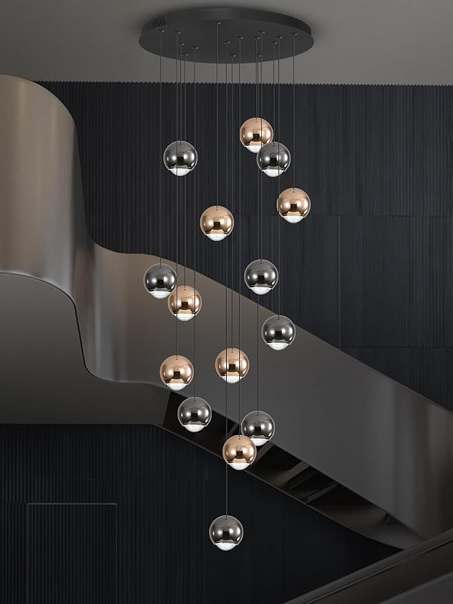 Chandeliers for Dining Room Flush Mount Dimmable Round Ceiling Light for Living - Image 6