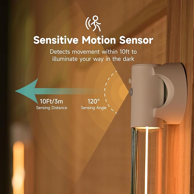 AUGE LIGHT Motion Sensor Light Magnetic Body Sensor Wall Light Wall Sconce - Image 2