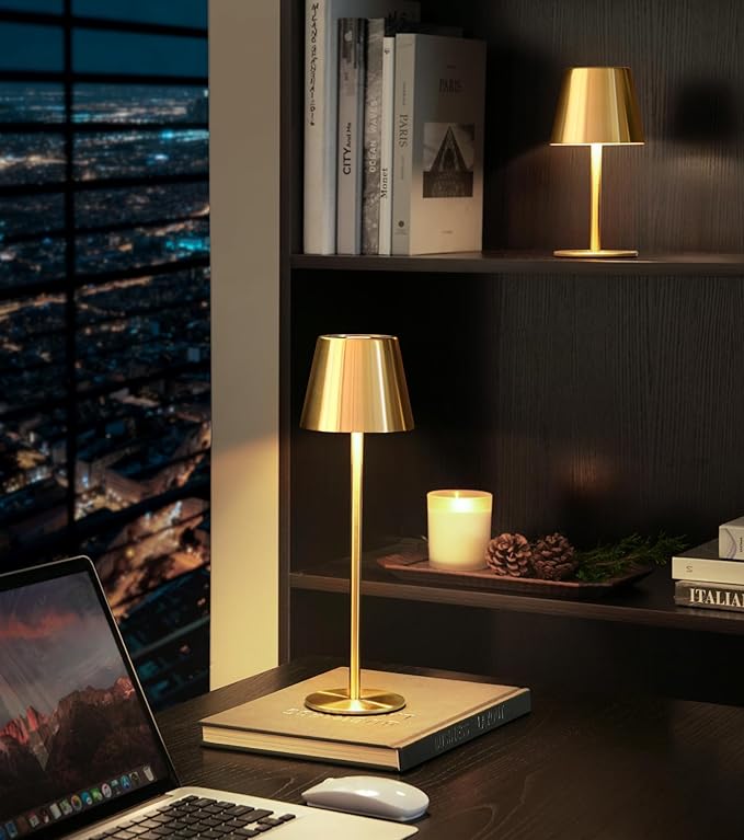 Cordless Table Lamp, Portable Battery Operated Lamp - Image 2