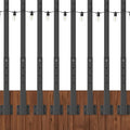 8 Pack 2.8 FT String Light Poles, Metal Lights Poles by Unknown