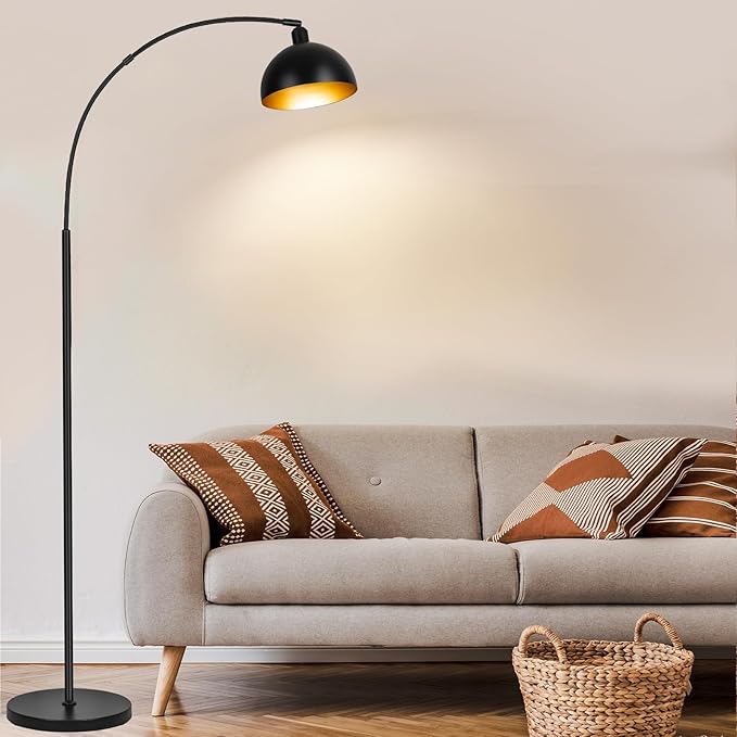 【Upgraded】Black Arc Floor Lamps - Image 8