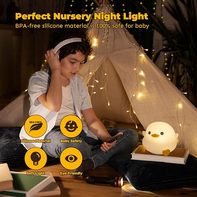 LED Squishy Animal Night Light - Image 5