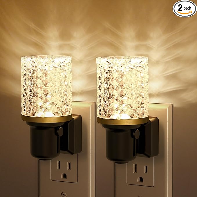 JandCase LED Night Light, Dimmable Night Lights Plug into Wall, Modern by JandCase