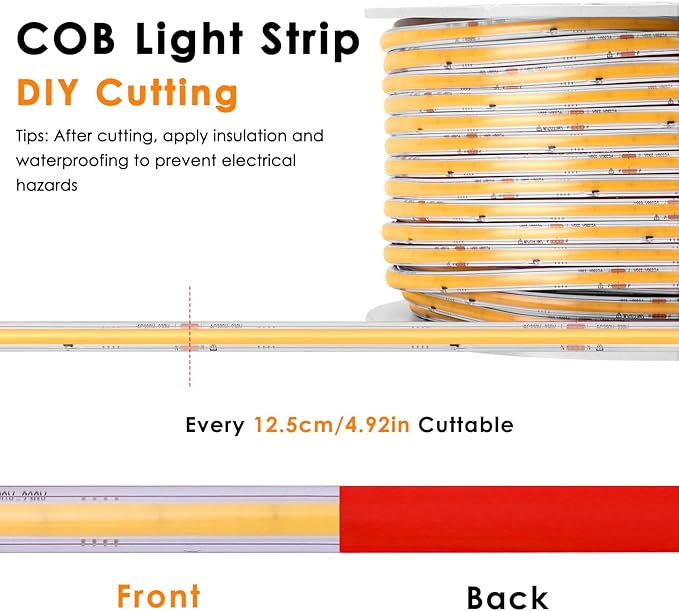 110V COB LED Strip Light - Image 4