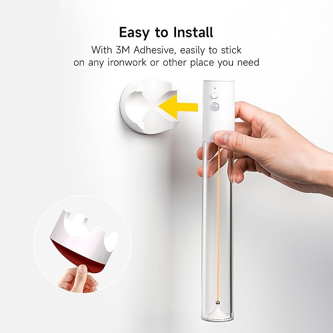AUGE LIGHT Motion Sensor Light Magnetic Body Sensor Wall Light Wall Sconce - Image 6