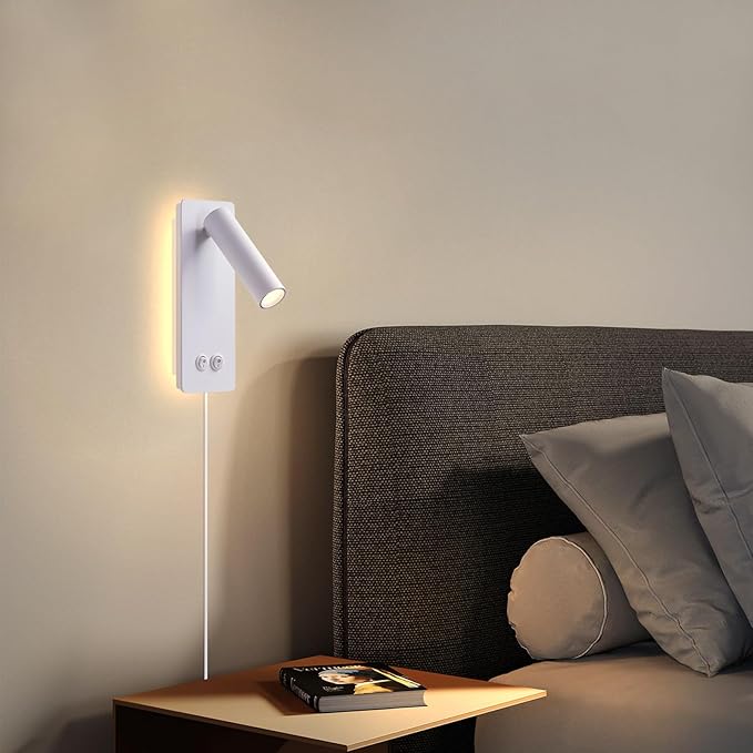 Dimmable Wall Lamps Wall Mounted Reading Lights - Image 6