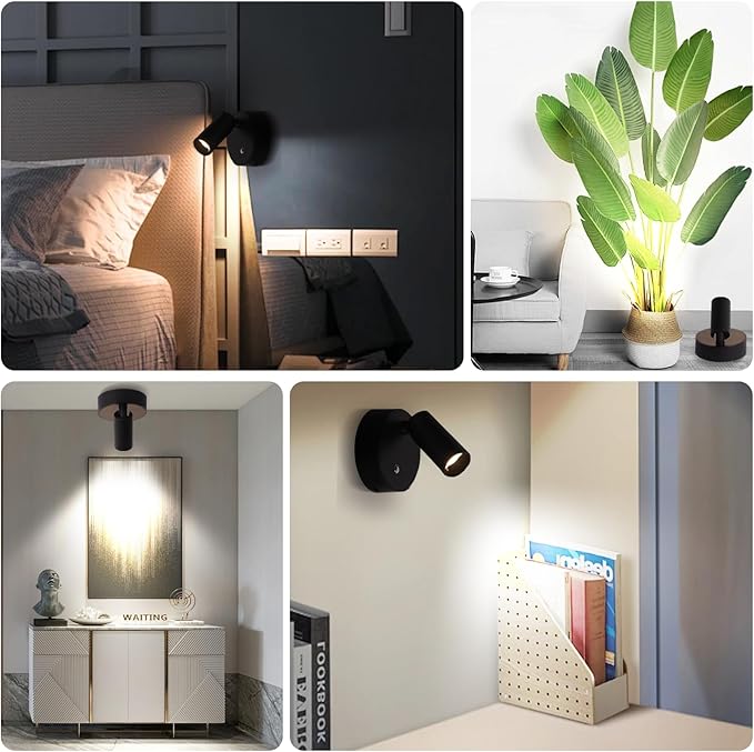 Wireless LED Spotlight, Rechargeable Floor Uplighting Indoor, Battery Operated - Image 7