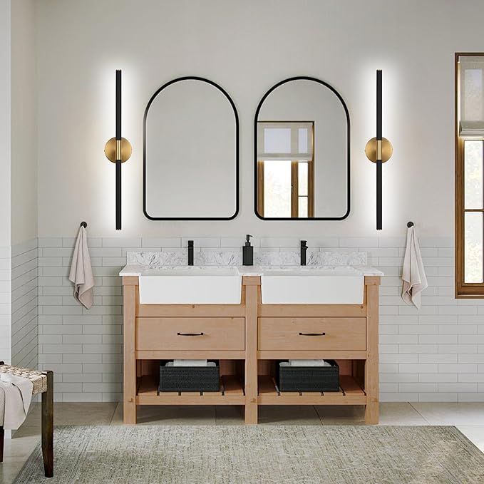 BONLICHT Bathroom Light Fixtures Over Mirror 24 Inch, 12W 350°Rotatable - Image 8