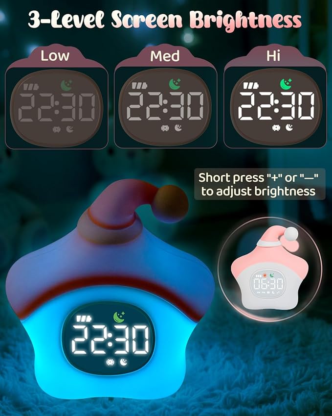 Star Alarm Clock with Night Light - Image 6