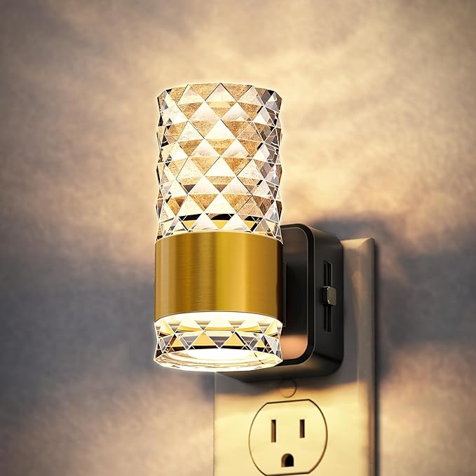 DORESshop Night Light, Automatic Night Lights Plug into Wall, Acrylic Night by DORESshop