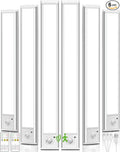 6Pack 16inch Under Cabinet Lighting, Rechargeable Motion Sensor Light Wireless by AMETHEUS