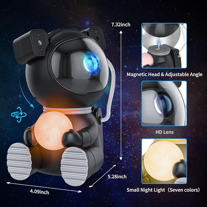 Astronaut Galaxy Projector, Star Projector - Image 5