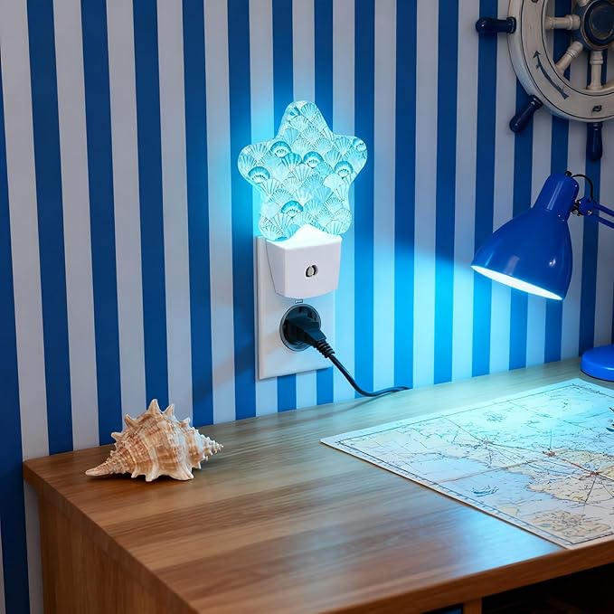 Night Light Plug-in into Wall Dusk to Dawn Smart Sensor White Led Nightlight - Image 3