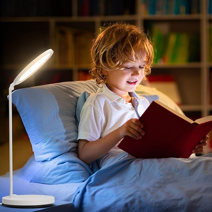 LED Desk Lamp With Swing Arm and Flexible Neck - Image 7