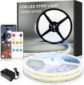 100ft COB LED Strip Lights DC 24V Dimmable 6000K White Flexible LED Tape Light by Yeewhale