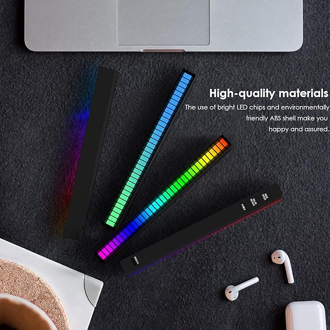 Soulpunk RGB Rechargeable Sound Control Light, Voice-Activated Pickup Music - Image 2