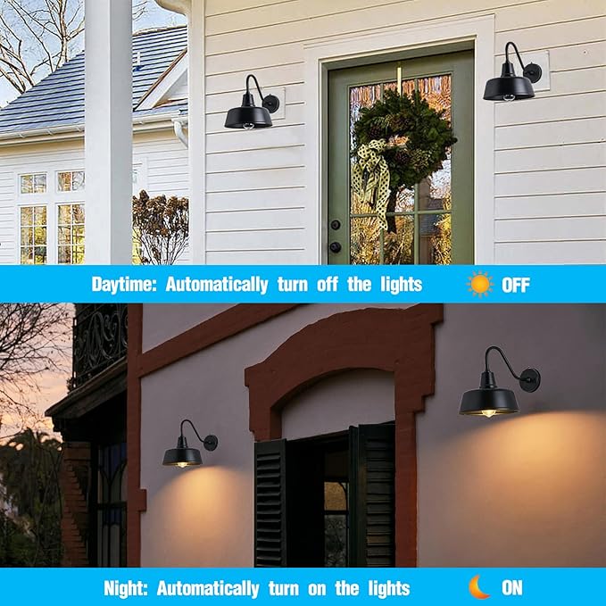 Outdoor Gooseneck Barn Light - Image 3