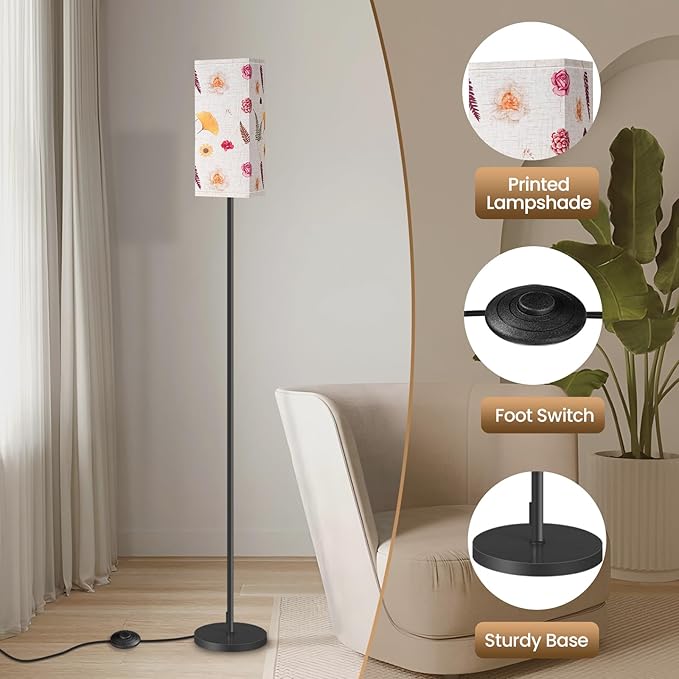 64.6" Floor Lamp, Pole Lamp - Image 9