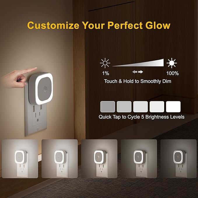 2 Pack Plug in Night Light - Image 4
