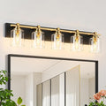 5 Light Modern Bathroom Light Fixtures Over Mirror, E26 Socket by BRKNIT