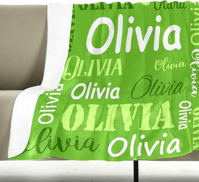 Gudina Personalized Name Blankets Custom Blanket - Image 4