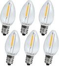 Night Light Bulb – C7 E12 LED Bulbs – Candelabra, 0.6 Watt Equivalent 7W by MYEMITTING