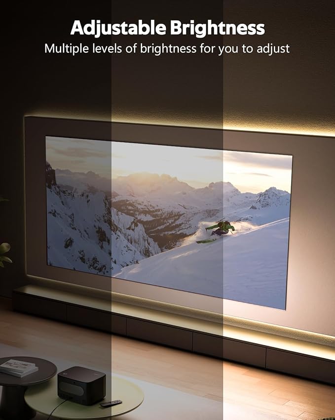 5V COB LED Strip Light for Bedroom 16.4FT USB LED Light Strip Warm White 3000K - Image 4