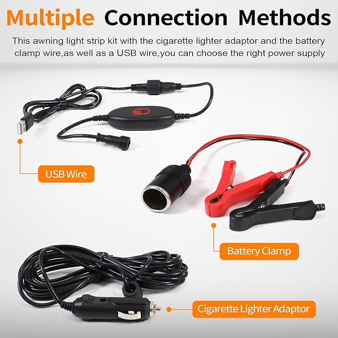 12V Led Light Strip, RV Awning Lights - Image 4